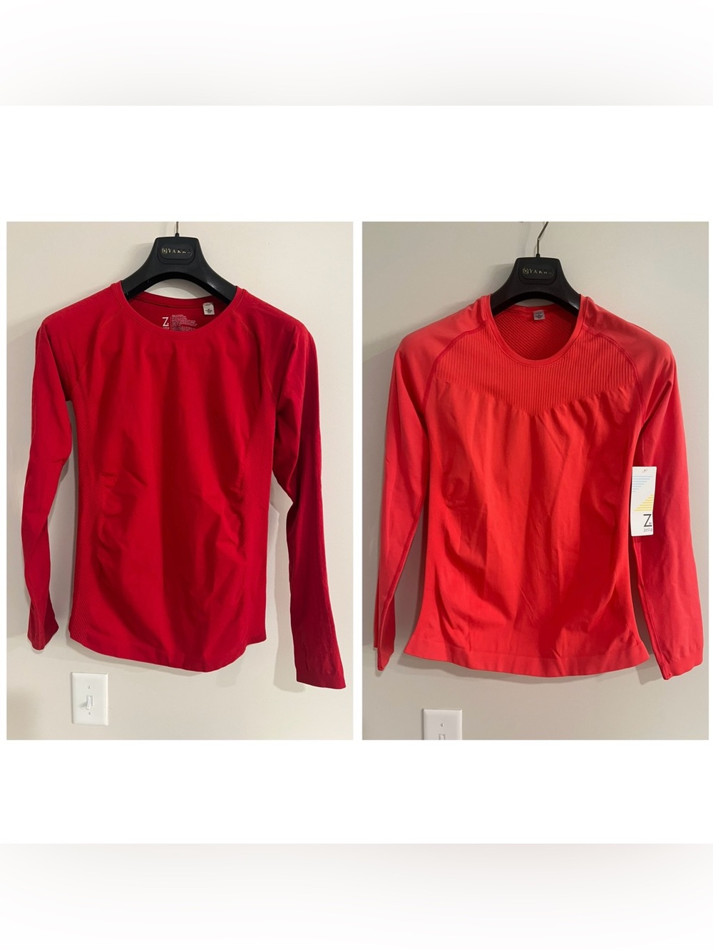 Bundle of 2 Z by Zella Long Sleeve Seamless Activewear Tops | Size Small